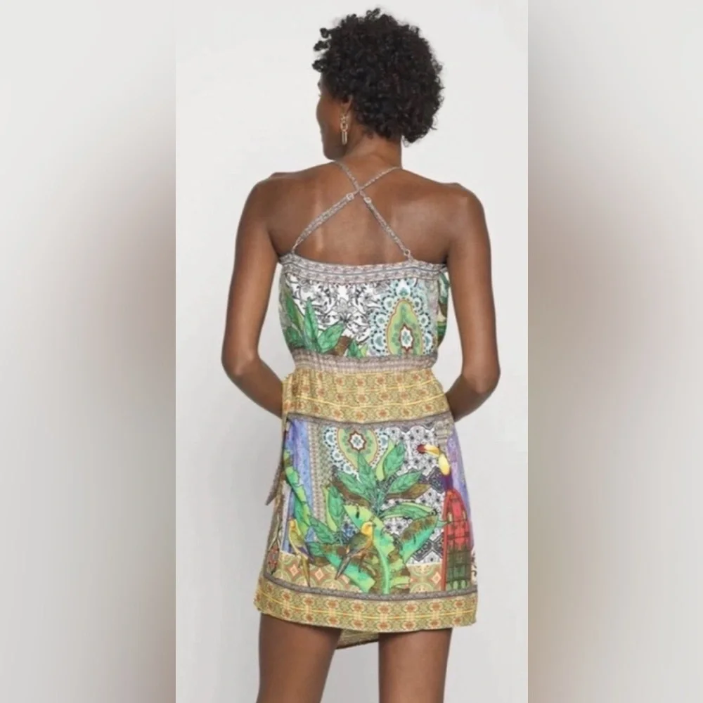 FARM Rio Multicolor Tropical Mini Dress - Picture 3 of 13